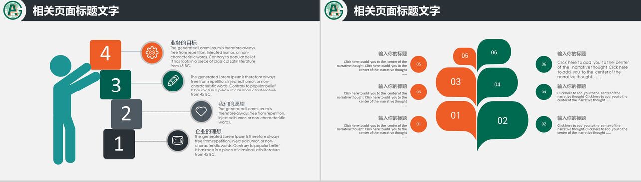 商务简约中国平安保险工作总结汇报PPT模板