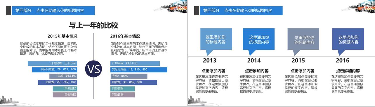 绚彩汽车营销通用PPT模板