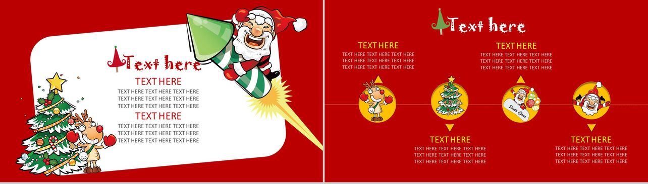 个性创意圣诞雪人圣诞营销活动策划PPT模板