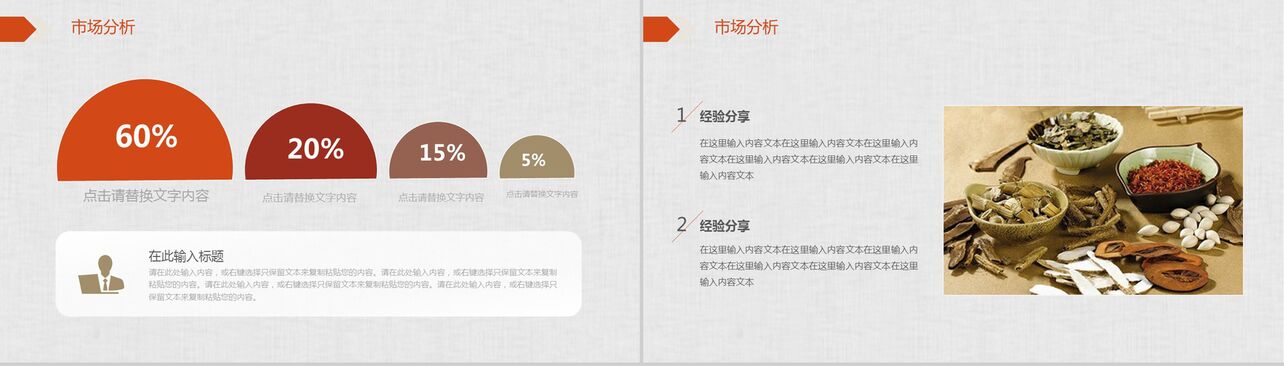 创意复古中国风中医养生企业策划总结报告PPT模板