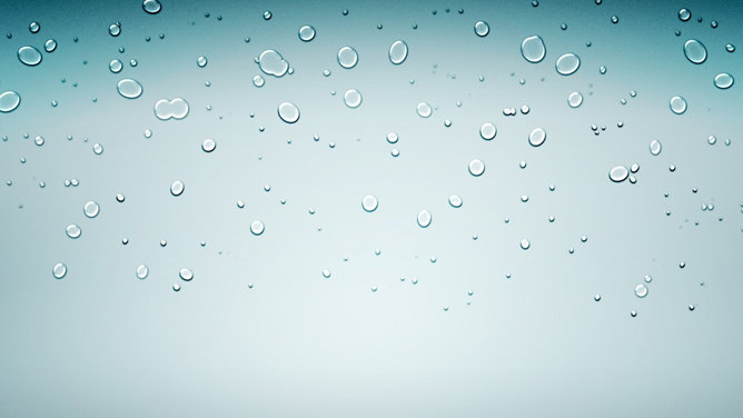水滴雨雾幻灯片背景图片