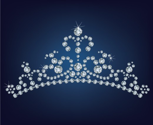 精美钻石皇冠设计矢量素材16图库网