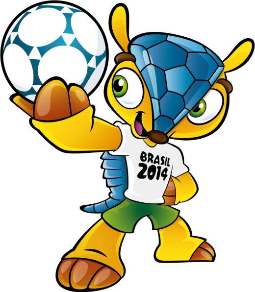 巴西世界杯吉祥物矢量素材素材天下