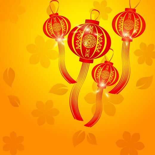 精美节日红灯笼设计矢量素材素材中国网精选