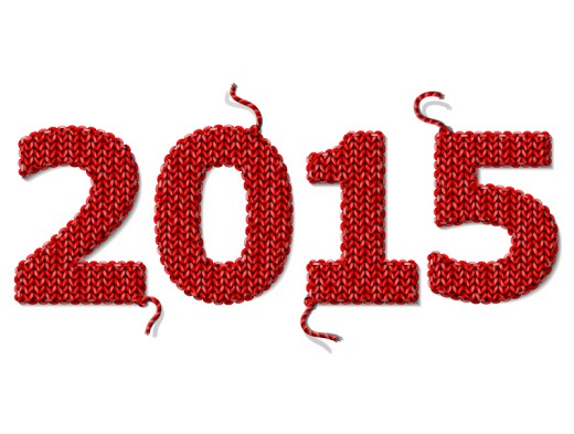2015毛线针织艺术字矢量素材16设计网精选