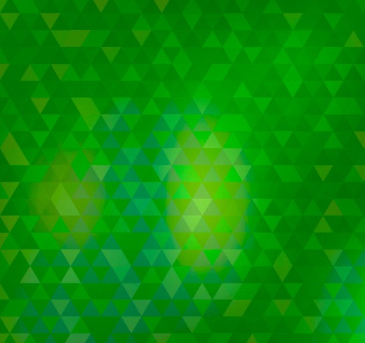 绿色三角拼格背景矢量素材16素材网精选