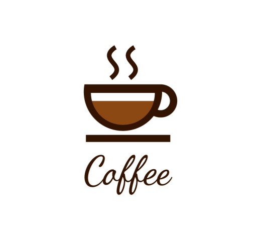 创意咖啡标志设计矢量素材普贤居素