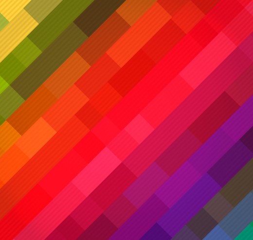 彩虹色方格背景矢量素材16素材网精选