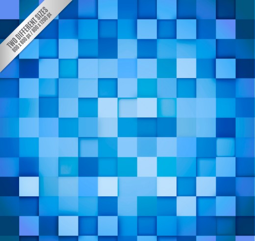 蓝色方格背景矢量素材16素材网精选