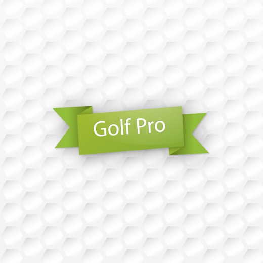 创意高尔夫球纹理背景矢量素材素材