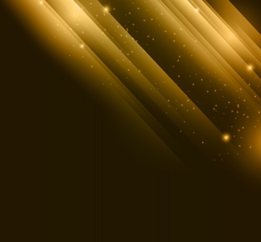 黄色光效背景矢量素材普贤居素材网