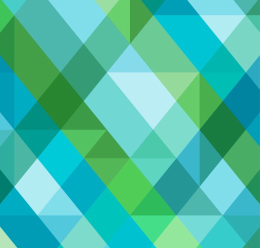 蓝色和绿色菱形格背景矢量素材16素材网精选