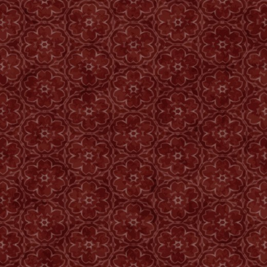 红棕色圆形花纹无缝背景矢量素材16设计网精选