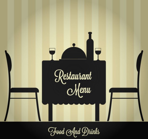 创意餐厅菜单设计矢量素材16图库网精选