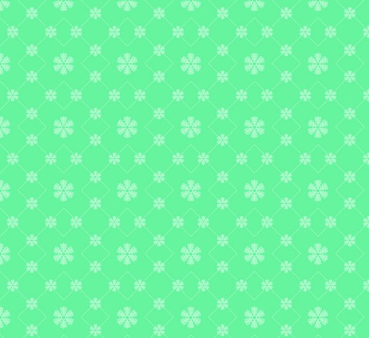 绿色雪花无缝背景矢量素材普贤居素材网精选
