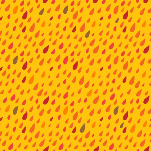 明丽黄彩色雨滴背景矢量素材16图库网精选