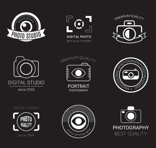 9款摄影工作室标志设计矢量素材16