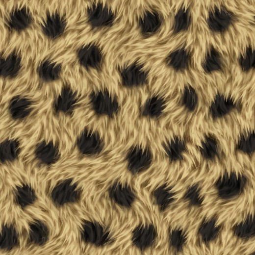 非洲猎豹皮毛花纹背景矢量素材16素材网精选