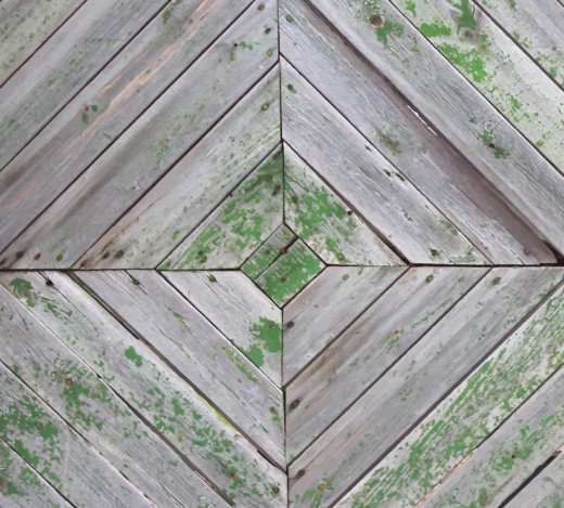 长绿色苔藓的木板背景矢量素材普贤居素材网精选