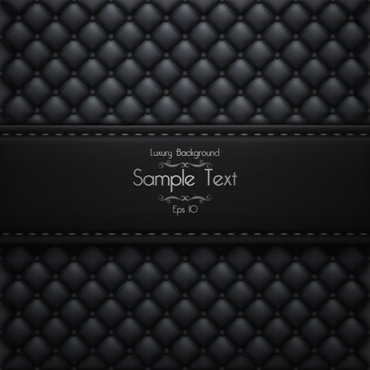 黑色沙发皮革背景矢量素材16设计网精选