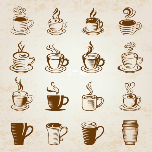 16款美味咖啡图片矢量素材16设计网精选