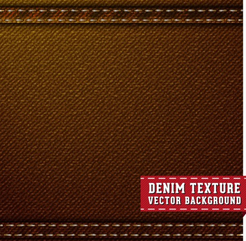 棕色牛仔布背景矢量素材16素材网精选