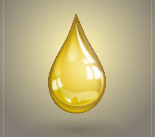 金色橄榄油滴矢量素材16设计网精选