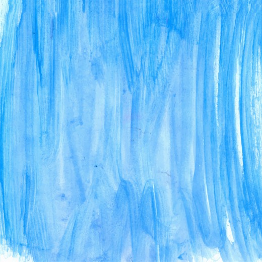蓝色水彩涂抹纹理背景矢量素材普贤居素材网精选